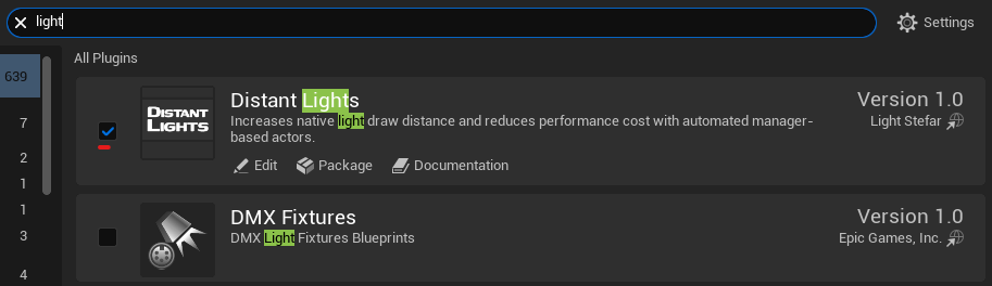 Enable plugin