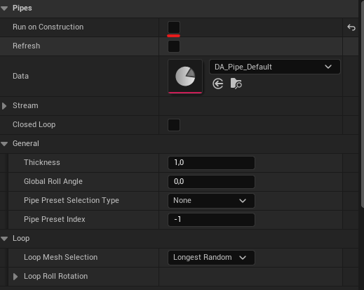 Disable construction script