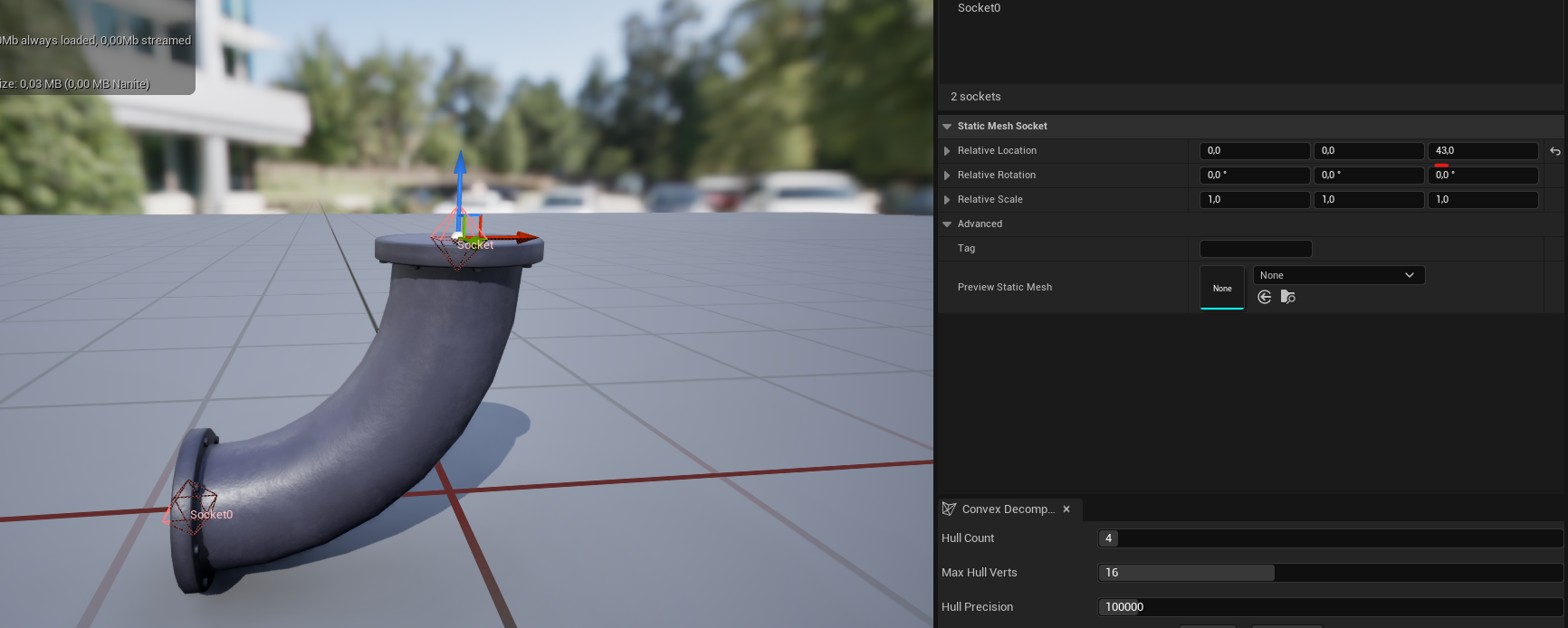 Socket transformation controls