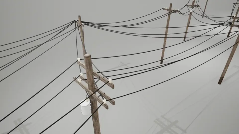 Powerlines animation