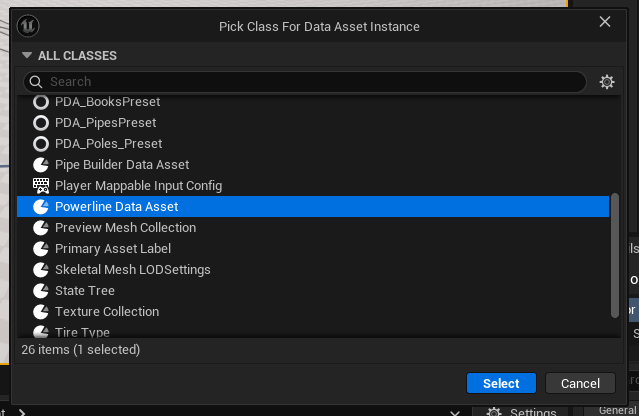 Create new data asset