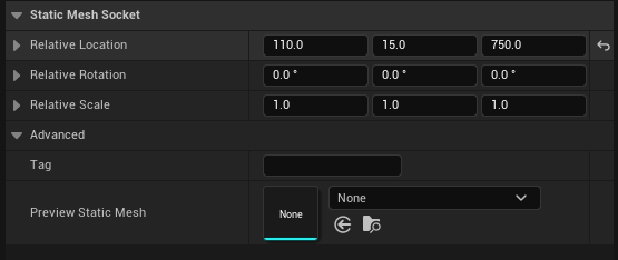 Socket transformation controls